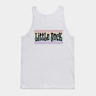 LGBTQ PATTERN AMERICA LITTLE ROCK Tank Top